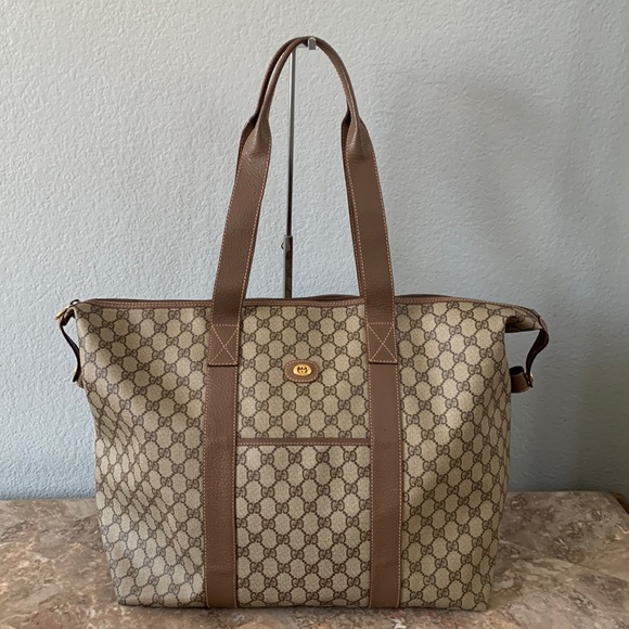 Gucci Handbags - ❤️❤️SOLD❤️❤️Gucci GG pvc vintage travel/tote bag